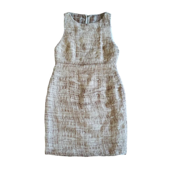 Alice + Olivia by Stacey Bendet Dusty Pink Ginger Rouched Fitted Dress Size 10 - Picture 4 of 16